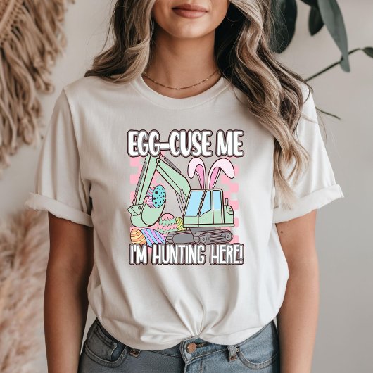 Egg-Cuse Me Funny Pasen T-shirt