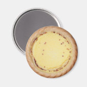Egg Custard Tart Magneet (Voorkant / Achterkant)