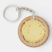 Egg Custard Tart Sleutelhanger (Voorkant)