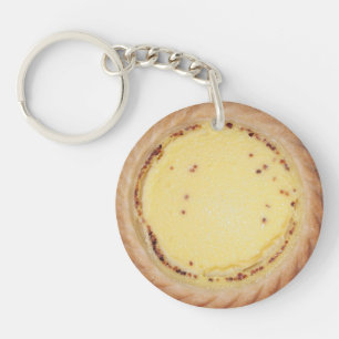 Egg Custard Tart Sleutelhanger