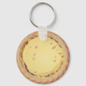 Egg Custard Tart Sleutelhanger (Voorkant)
