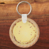 Egg Custard Tart Sleutelhanger (Voorkant)