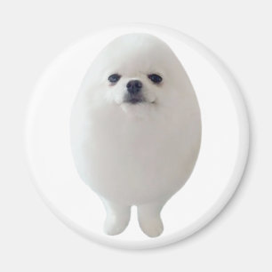 Egg Dog Magnet