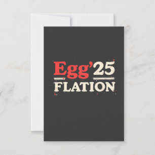 Egg Flation 25 Grappige Pasen Economie Bedankkaart