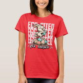 Egg-geciteerd voor Paas Happy Bunny T-shirt (Voorkant)