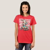 Egg-geciteerd voor Paas Happy Bunny T-shirt (Voorkant volledig)