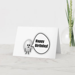 Egg Happy Birthday Card Kaart