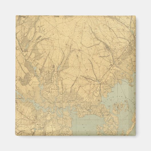 Egg Harbour, New Jersey Magneet (Voorkant)