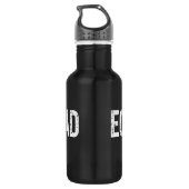 Egg Head BBQ Shirt – Grappige Keramische Grillmast Waterfles (Achterkant)