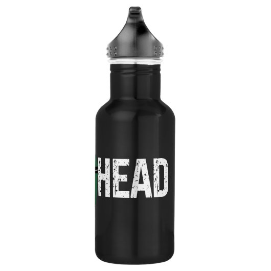 Egg Head BBQ Shirt – Grappige Keramische Grillmast Waterfles (Rechts)