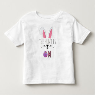 "Egg Hunt Adventure Peuter Pasen T-shirt" Kinder Shirts
