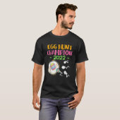Egg Hunt Champion 2022 Paaszwangerschap T-shirt (Voorkant volledig)