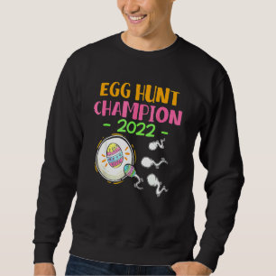 Egg Hunt Champion 2022 Paaszwangerschap Trui