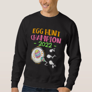Egg Hunt Champion 2022 Paaszwangerschap Trui