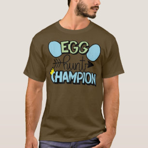 Egg Hunt Champion Cute Easter Bunny  Happy T-shirt