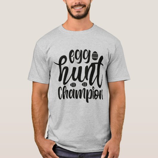 Egg Hunt Champion T-shirt (Voorkant)