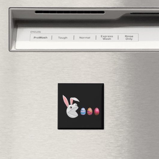 Egg Hunt Easter Bunny Magneet (Insitu (Vaatwasser))