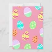 Egg Hunt en Paasbrunch Kaart (Achterkant)