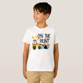 Egg Hunt Is on, Kids Easter T-shirt (Voorkant volledig)