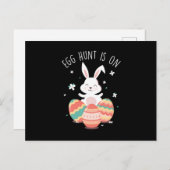 Egg Hunt is op de broodrooster van de feestdag Briefkaart (Voorkant / Achterkant)