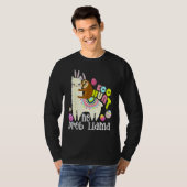 Egg Hunt No Prob Llama Bunny Sloth Riding Llama Ea T-shirt (Voorkant volledig)
