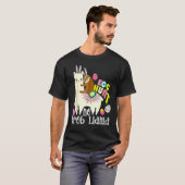 Egg Hunt No Prob Llama Bunny Sloth Riding Llama Ea T-shirt (Voorkant volledig)
