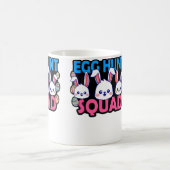 Egg Hunt Squad Bunny Easter Squad Family Matching Koffiemok (Center)