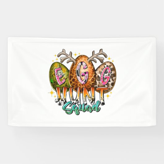Egg Hunt Squad Spandoek (Horizontaal)
