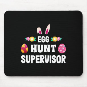 Egg Hunt Supervisor Easter Egg Hunting Party voor  Muismat