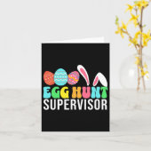 Egg Hunt Supervisor Easter Egg Hunting Supervisor Kaart (Gele Bloem)