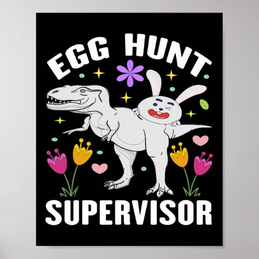 Egg Hunt Supervisor en Egg Hunting Squad Moeders E Poster (Voorkant)