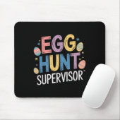 Egg Hunt Supervisor - Grappig Familie Paasfeest Muismat (Met muis)