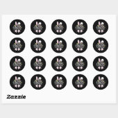 Egg Hunt Supervisor Ouders Grappig Mama Papa Manne Ronde Sticker (Vel)