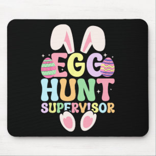 Egg Hunt Supervisor Retro Egg Hunting Party Mom Da Muismat