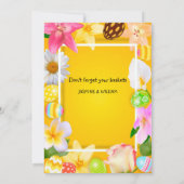 Egg Hunt Uitnodiging (Achterkant)