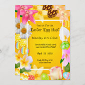 Egg Hunt Uitnodiging (Voorkant / Achterkant)