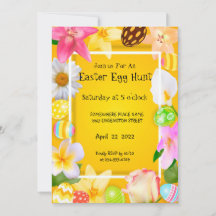 Egg Hunt Uitnodiging