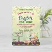 Egg Hunt Uitnodiging (Staand voorkant)