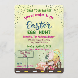 Egg Hunt Uitnodiging