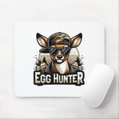 Egg Hunter Deer Buck Backward Pet Deer Hunting Eas Muismat (Met muis)
