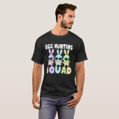 Egg Hunting Squad Easter Bunnies Egg Hunt T-shirt (Voorkant volledig)