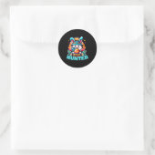 Egg Hunting Squad Graphic Easter Egg Hunt Ronde Sticker (Tas)