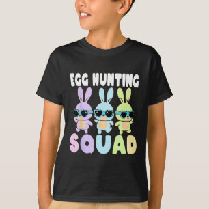 Egg Hunting Squad Grappige Paashaas Egg Hunt T-shirt
