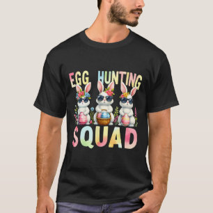 Egg Hunting Squad Paasdag Bunny Egg Hunt Happy T-shirt