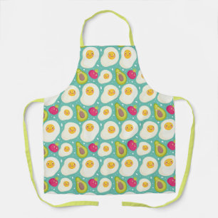 Egg Pattern Apron Schort