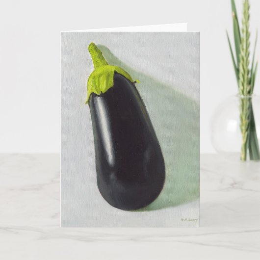 Egg Plant/Aubergine Kaart (Voorkant)
