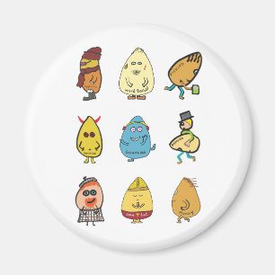 Egg Puns Magneet
