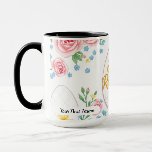 Egg Renewal Pattern Mug Mok (Links)
