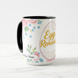 Egg Renewal Pattern Mug Mok