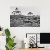 Egg Rock Light Station Poster (Thuiskantoor)
